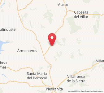 Map of Zapardiel de la Cañada, Castille and León