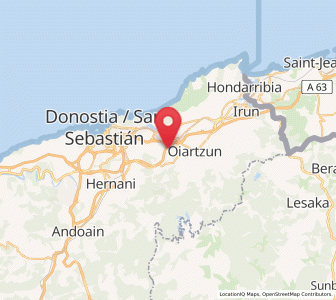 Map of Zentolenaldea, Basque Country