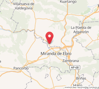 Map of Zubillaga, Basque Country