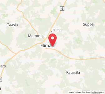 Map of Elimäki, Kymenlaakso