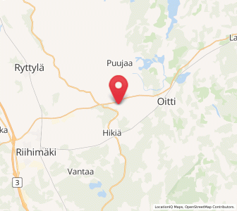 Map of Hausjärvi, Kanta-Häme