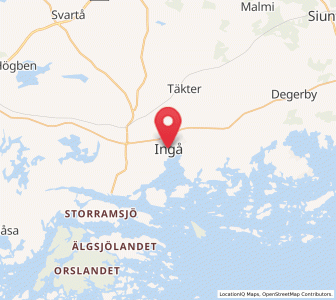 Map of Ingå, Uusimaa