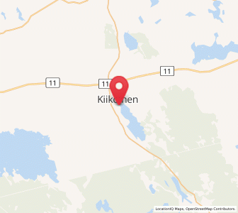 Map of Kiikoinen, Pirkanmaa