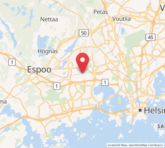 Map of Kilo, Uusimaa
