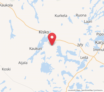 Map of Kisko, Southwest Finland