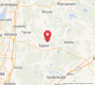 Map of Nickby, Uusimaa