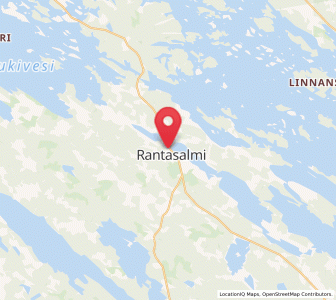 Map of Rantasalmi, South Savo