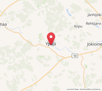 Map of Ypäjä, Kanta-Häme