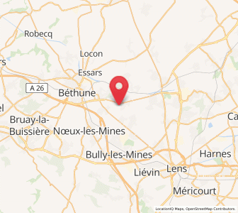 Map of Annequin, Hauts-de-France