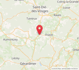 Map of Anould, Grand Est