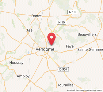 Map of Areines, Centre