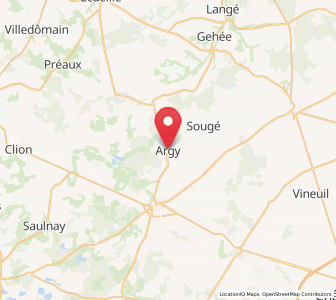 Map of Argy, Centre