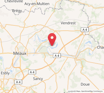 Map of Armentières-en-Brie, Île-de-France