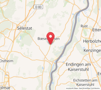 Map of Artolsheim, Grand Est