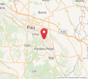 Map of Assat, Nouvelle-Aquitaine
