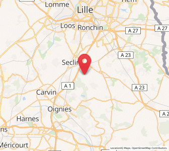 Map of Attiches, Hauts-de-France