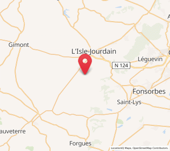 Map of Auradé, Occitanie