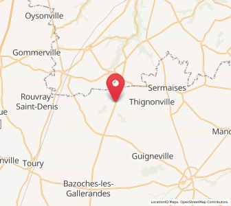 Map of Autruy-sur-Juine, Centre