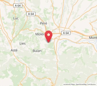 Map of Avezac-Prat-Lahitte, Occitanie