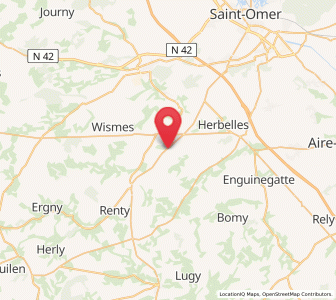 Map of Avroult, Hauts-de-France