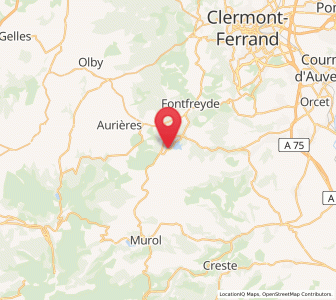 Map of Aydat, Auvergne-Rhône-Alpes