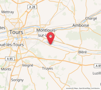 Map of Azay-sur-Cher, Centre