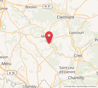 Map of Balagny-sur-Thérain, Hauts-de-France
