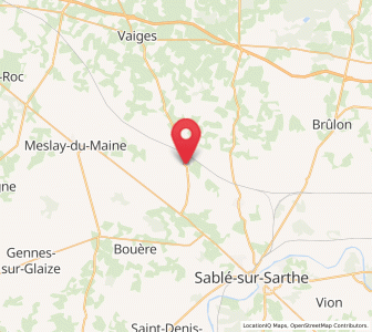 Map of Ballée, Pays de la Loire