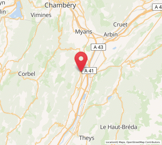 Map of Barraux, Auvergne-Rhône-Alpes