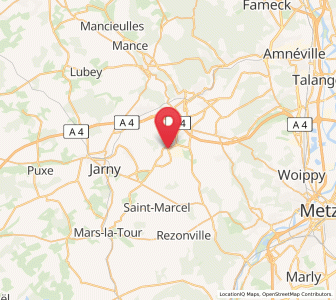 Map of Batilly, Grand Est