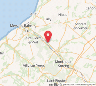 Map of Beauchamps, Hauts-de-France