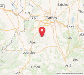 Map of Bénac, Occitanie