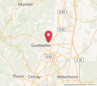 Map of Bergholtz, Grand Est