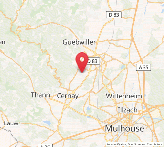 Map of Berrwiller, Grand Est