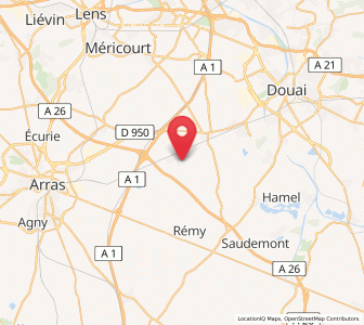 Map of Biache-Saint-Vaast, Hauts-de-France