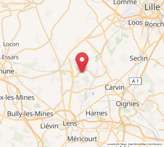 Map of Billy-Berclau, Hauts-de-France