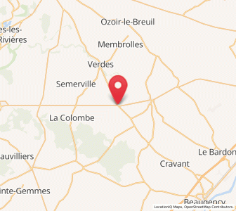 Map of Binas, Centre