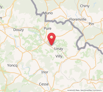 Map of Blagny, Grand Est