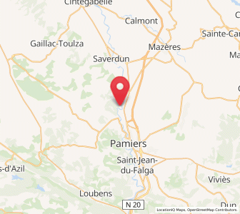 Map of Bonnac, Occitanie