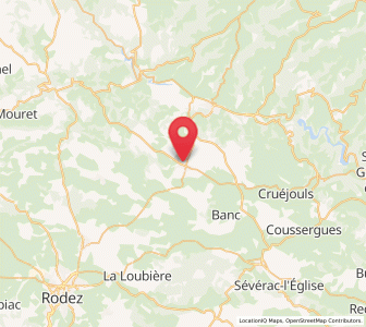 Map of Bozouls, Occitanie
