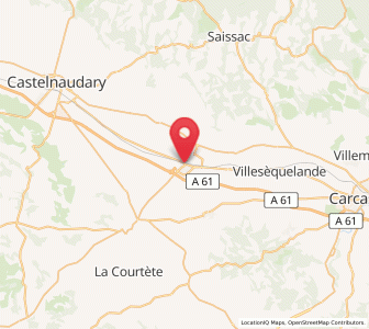 Map of Bram, Occitanie