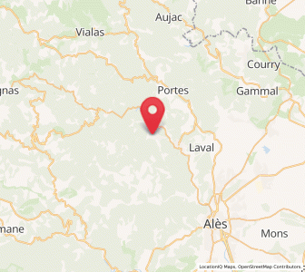 Map of Branoux-les-Taillades, Occitanie