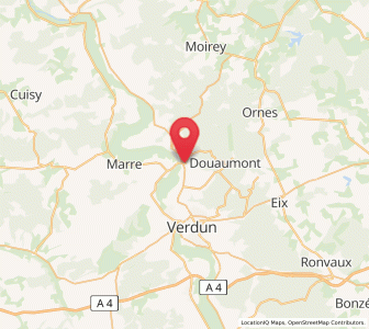 Map of Bras-sur-Meuse, Grand Est