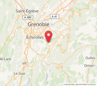 Map of Brié-et-Angonnes, Auvergne-Rhône-Alpes