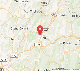 Map of Brion, Auvergne-Rhône-Alpes