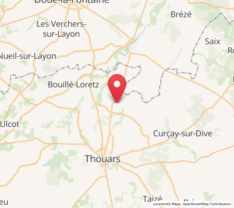 Map of Brion-près-Thouet, Nouvelle-Aquitaine