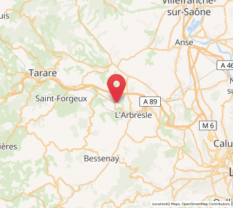 Map of Bully, Auvergne-Rhône-Alpes