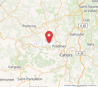 Map of Caillac, Occitanie