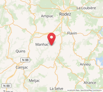Map of Calmont, Occitanie
