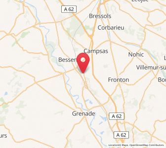 Map of Canals, Occitanie